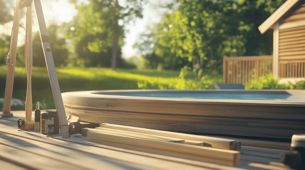 Tutoriel – Construire un escalier pour piscine hors sol en bois : guide des bases solides